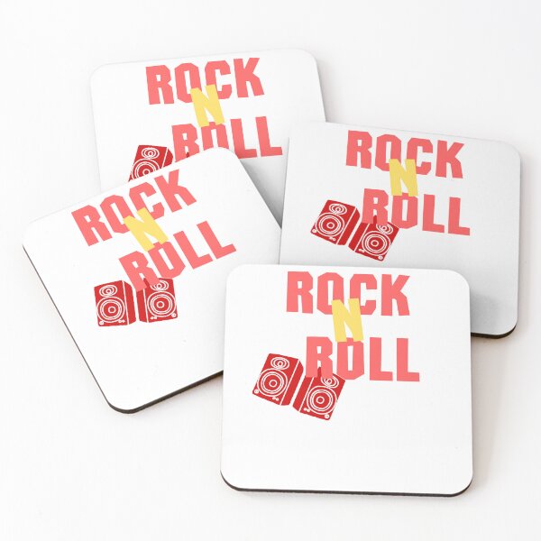 Item preview, ROCK N ROLL PRINTED T-SHIRT designed and sold by kirec8.