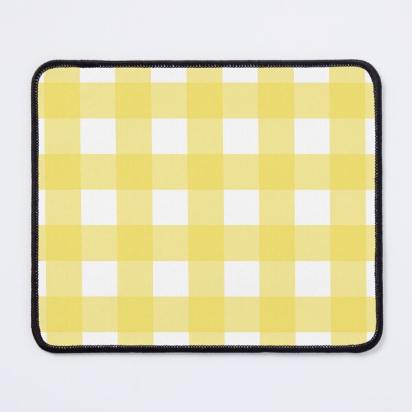 Item preview, Yellow and white gingham check designed and sold by LittleBettyMakes.