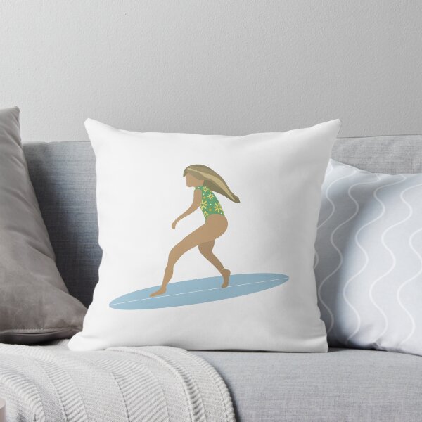 Item preview, Surfer Girl Flower Power designed and sold by derbyks.
