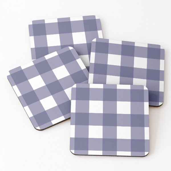 Item preview, Navy and white gingham check  designed and sold by LittleBettyMakes.