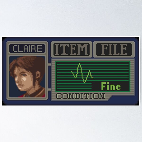 Artikel-Vorschau von Resident Evil 2 - Pixel Art, designt und verkauft von AlleenasPixels.
