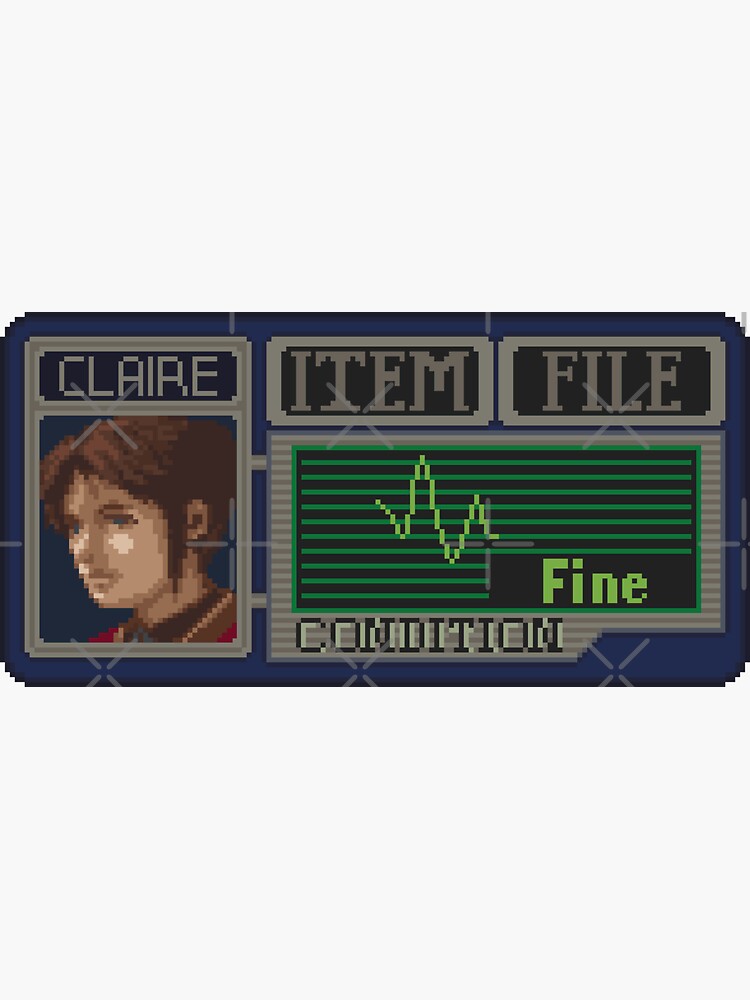 Claire Redfield Stickers for Sale | Redbubble