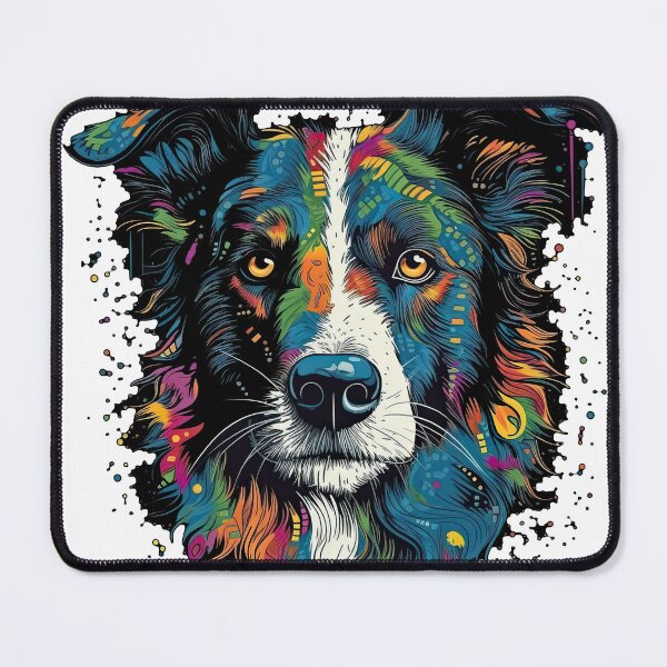 Item preview, Border Bark's AI-Inspired Collie Design: Smart designed and sold by DooodleGod.
