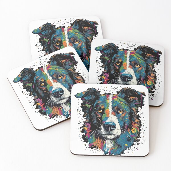 Item preview, Border Bark's AI-Inspired Collie Design: Smart designed and sold by DooodleGod.