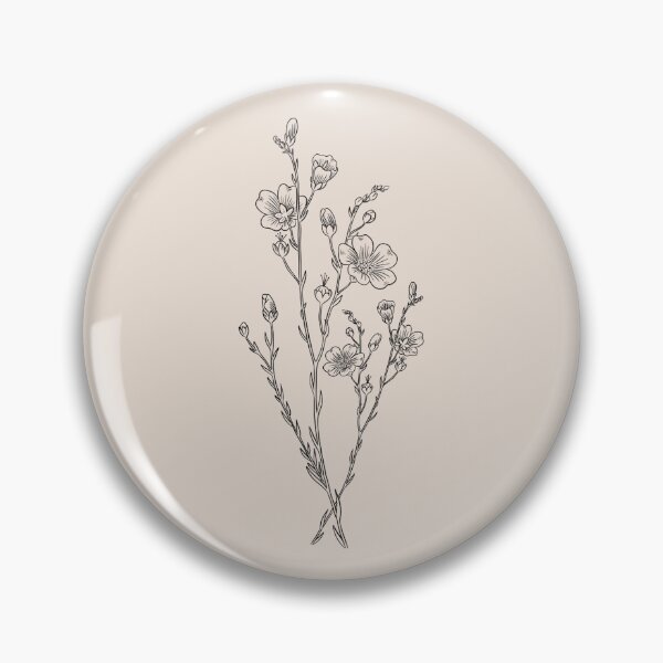 Item preview, Flax flowers designed and sold by Andrea Šebelová.