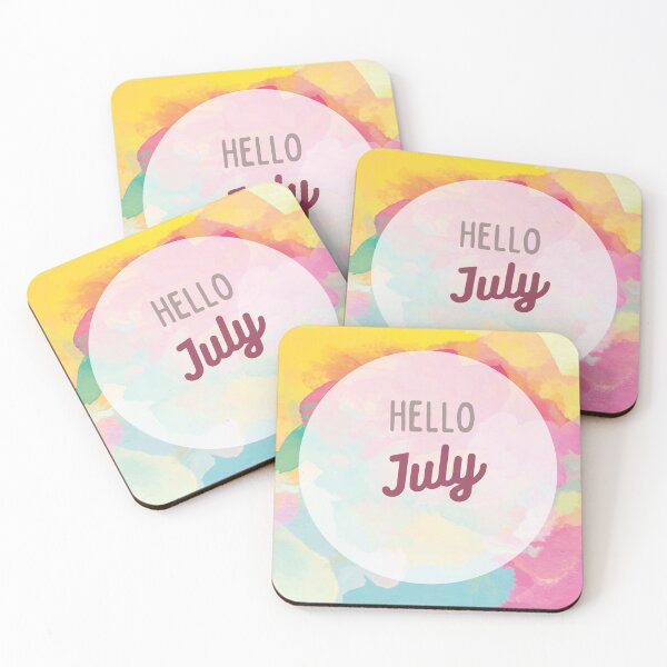 Item preview, Hello July - Embrace the Beauty of Summertime with This Refreshing Design designed and sold by magicalshops.