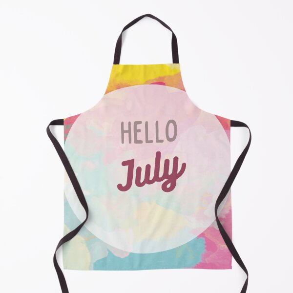 Item preview, Hello July - Embrace the Beauty of Summertime with This Refreshing Design designed and sold by magicalshops.