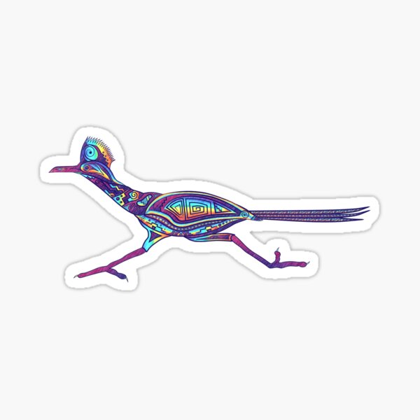 Item preview,  Rainbow Roadrunner designed and sold by Caummon Thread.