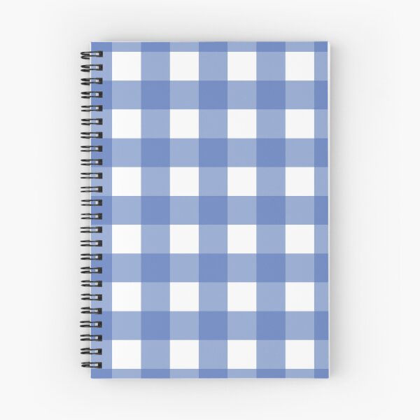 Item preview, Royal blue and white gingham check  designed and sold by LittleBettyMakes.