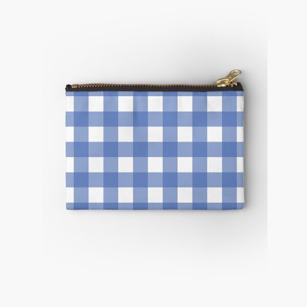 Item preview, Royal blue and white gingham check  designed and sold by LittleBettyMakes.