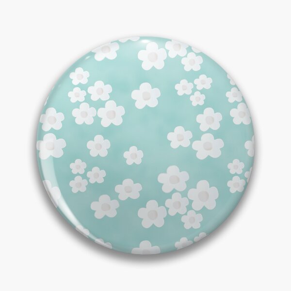Item preview, Beautiful Fruit Blossoms on Seafoam Watercolor Background Seamless Repeat Pattern designed and sold by MoePark.
