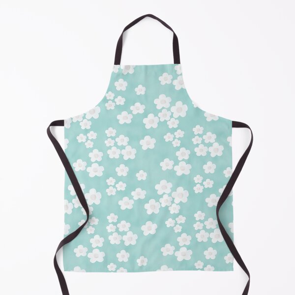 Item preview, Beautiful Fruit Blossoms on Seafoam Watercolor Background Seamless Repeat Pattern designed and sold by MoePark.