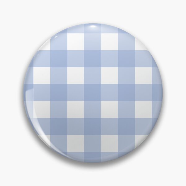 Item preview, Sky blue and white gingham check  designed and sold by LittleBettyMakes.