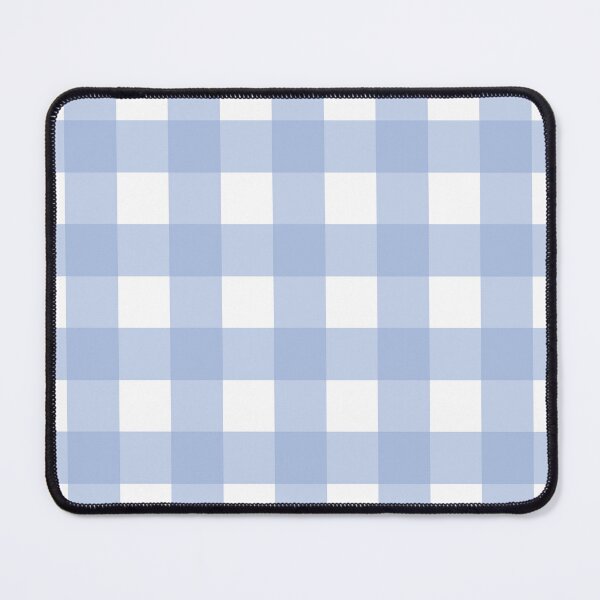 Item preview, Sky blue and white gingham check  designed and sold by LittleBettyMakes.