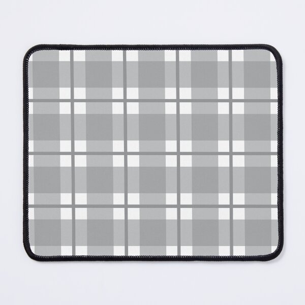 Item preview, Gray and white gingham plaid check designed and sold by LittleBettyMakes.