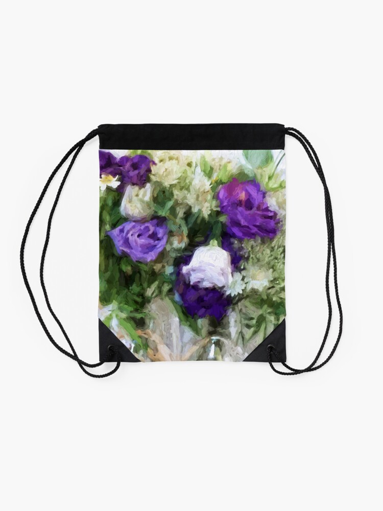 Alternate view of Spring Passion Drawstring Bag