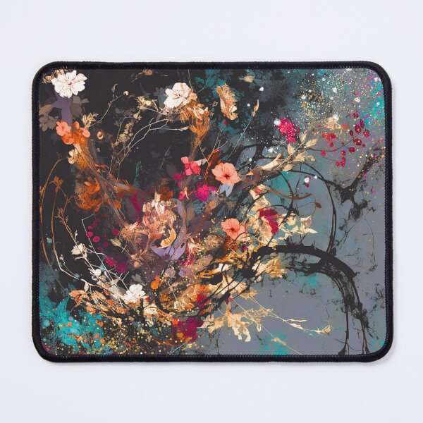 Item preview, Loose oil painting of flowers designed and sold by Kamaloca.