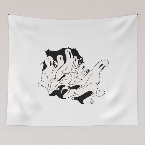 Item preview, Cartoon ghosts designed and sold by liquidsouldes.