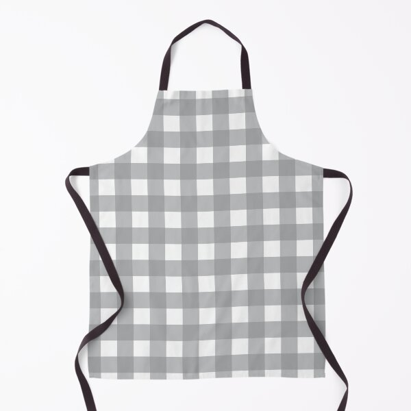 Item preview, Gray and white gingham check  designed and sold by LittleBettyMakes.