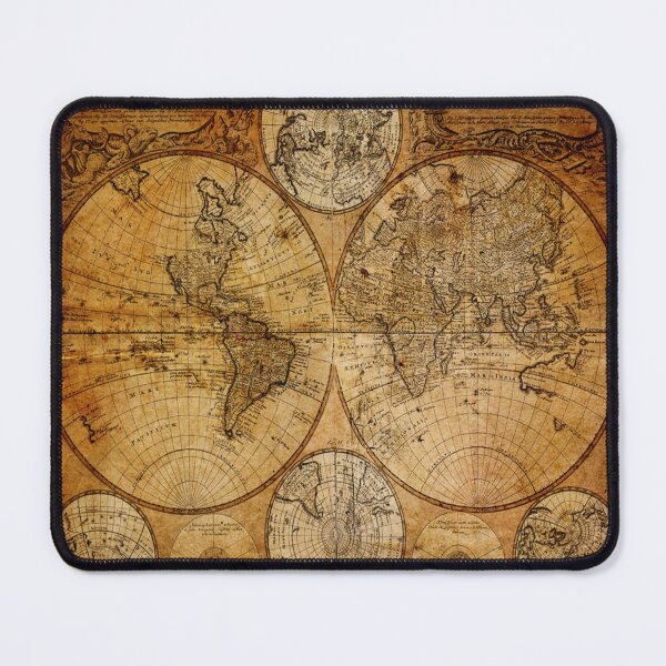 Item preview,  1980s Traveller Gifts travel souvenir vintage world map designed and sold by LEILA ART SPACE.