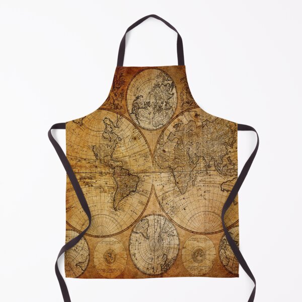 Item preview,  1980s Traveller Gifts travel souvenir vintage world map designed and sold by LEILA ART SPACE.