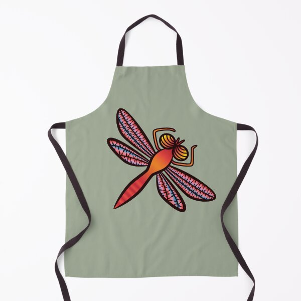 Item preview, RETRO BUGS DRAGONFLY Cute Dragonfly Friendly Bug Insect with Graphic Cartoon Tattoo Style - UnBlink Studio by Jackie Tahara designed and sold by Jackie Tahara of UnBlink Studio.