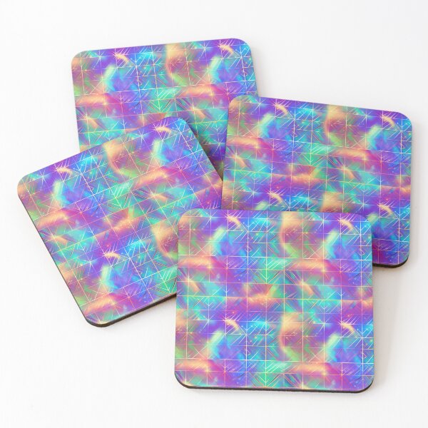 Item preview, Holographic Squares designed and sold by LukomiArt.