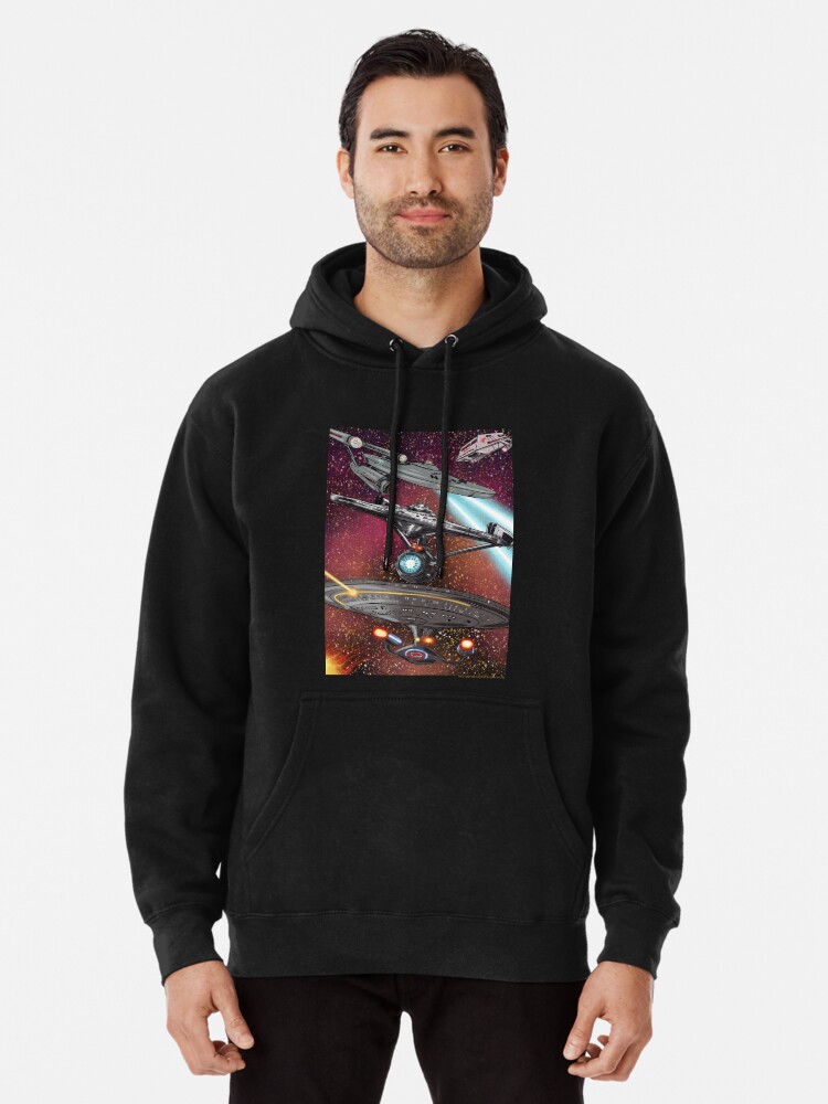 Hoodie for Sale mit Star Trek Die nachste Generation der U.S.S. Galaktische Poster der Enterprise Evolution von FifthSun Redbubble