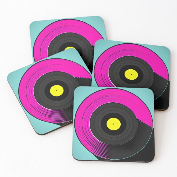 Item preview, pink vinyl record designed and sold by Zaeb002.