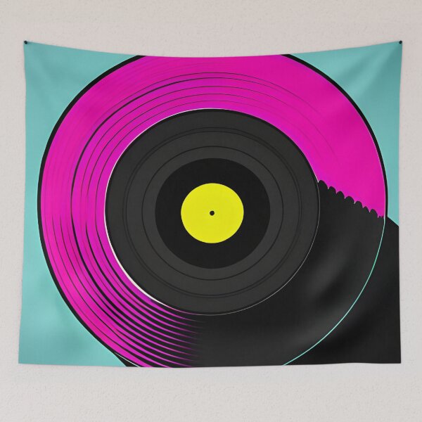 Item preview, pink vinyl record designed and sold by Zaeb002.