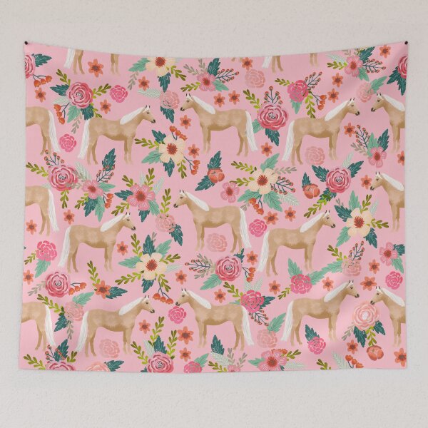 Item preview, Palomino Horse floral farm nature animal horse lovers ponies florals designed and sold by PetFriendly.