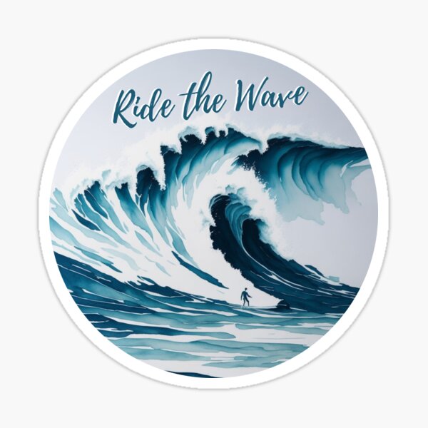 Aperçu de l'œuvre De grandes vagues créée et vendue par Luciana Silva.