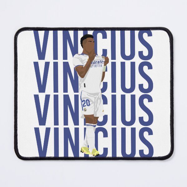 Item preview, Vinicius Junior - Real Madrid, Poster, sticker, Illustration designed and sold by ElClasicoStore.