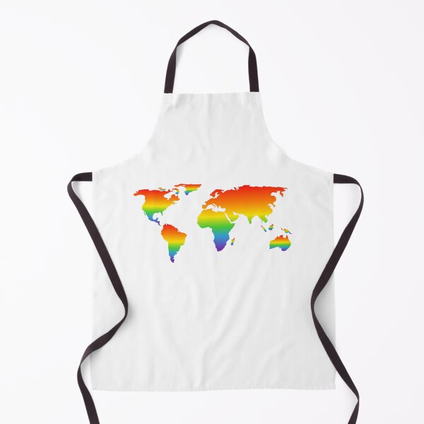 Item preview, Rainbow worldmap designed and sold by Inspirationmotivation.