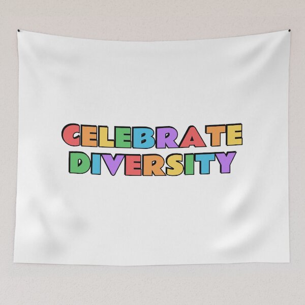 Item preview, Diversity - inclusive pride - colorful rainbow colors designed and sold by Inspirationmotivation.