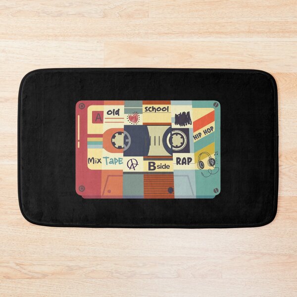 Item preview, Old School Hip Hop 90s Rap Mixtape Cassette Tape Graphic Tees designed and sold by AugustBrees.