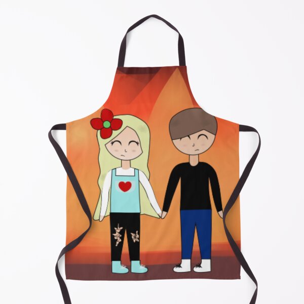 Item preview, Freddie and Eve holding hands - fire designed and sold by GooglyEyes-.