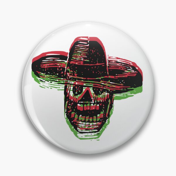 Item preview, Hombre Skull designed and sold by GoblinPunkTees.