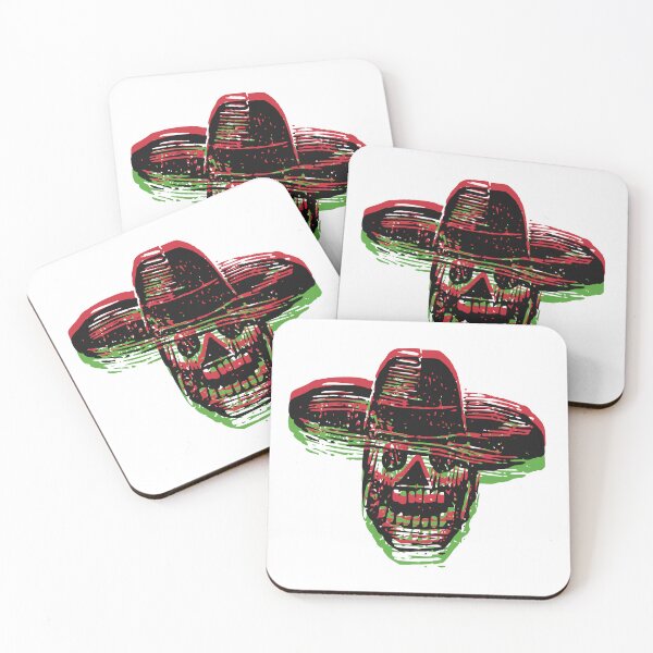 Item preview, Hombre Skull designed and sold by GoblinPunkTees.