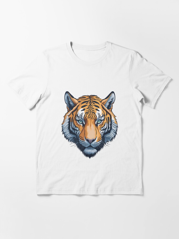 T Shirt Design Vector Design Images, Tiger T Shirt Design, Animals