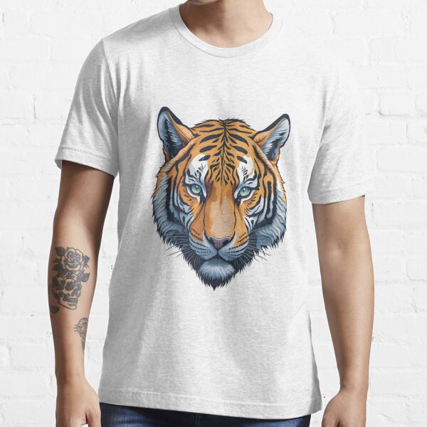 Apparel Vector T-shirt Design with Tiger