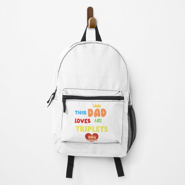 Item preview, THIS DAD LOVES HIS TRIPLETS designed and sold by Shop AR10.