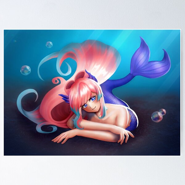 Item preview, Mermaid Kokomi (Genshin Impact) designed and sold by jaebirds.