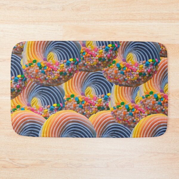 Item preview, Rainbow Sprinkle Dessert Cupcake Pattern designed and sold by Deborah Camp.