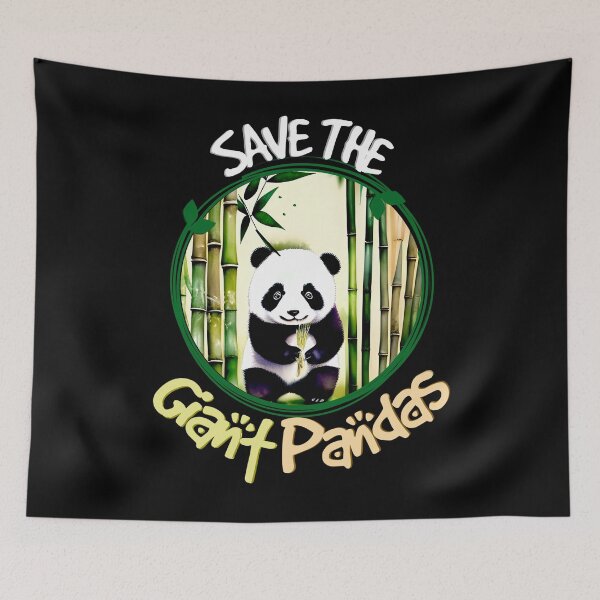 Item preview, Save the Giant Pandas designed and sold by mwebba2005.