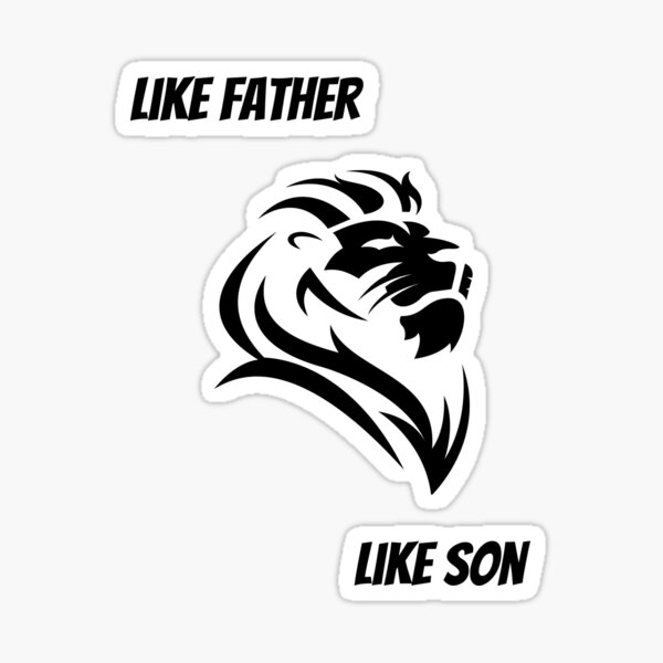 Like Father Stickers for Sale