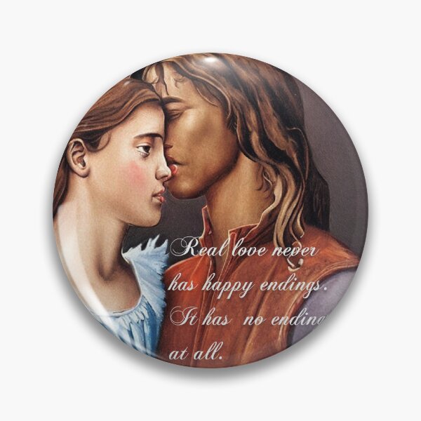 Item preview, Real love never has happy endings. It has no endings at all. designed and sold by Natalia-Vlad.