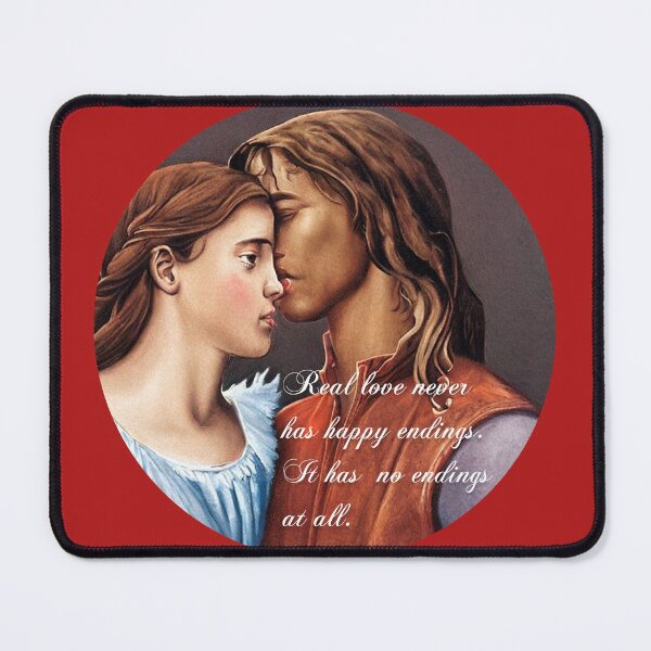 Item preview, Real love never has happy endings. It has no endings at all. designed and sold by Natalia-Vlad.