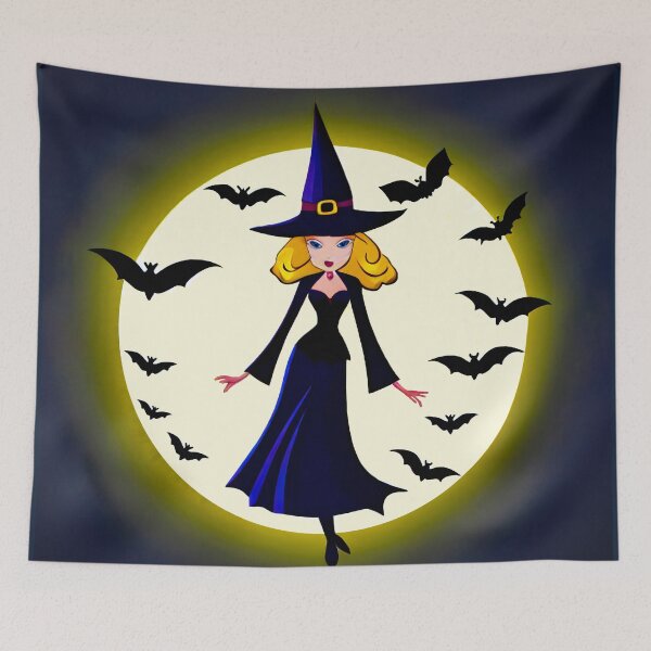 Item preview, The Witchy Moon designed and sold by PictureNZ.