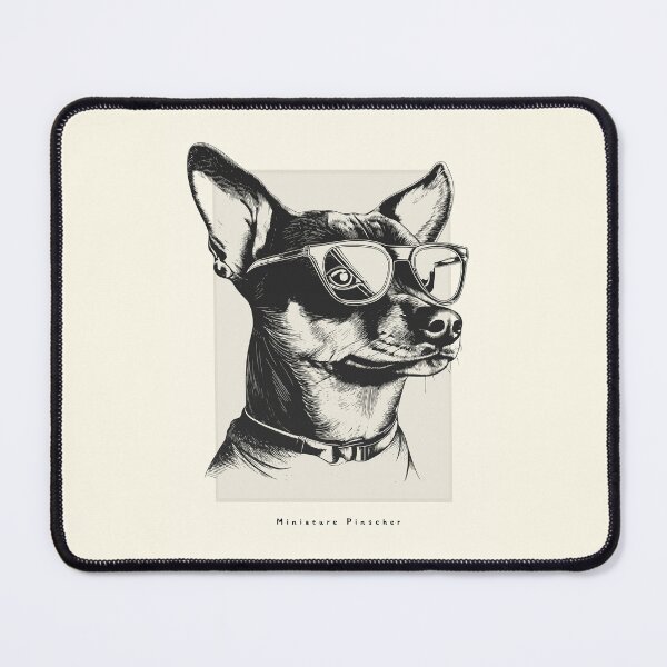Item preview, Miniature Pinscher Digital Sketch Drawing Illustration designed and sold by rafaeltto.